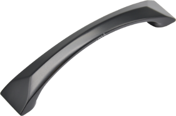 Мебельная ручка 1341 BLACK MATT 128 MM