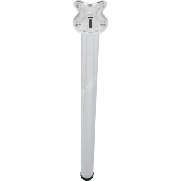 Ножка мебельная FL-010 710 WHITE PLATE